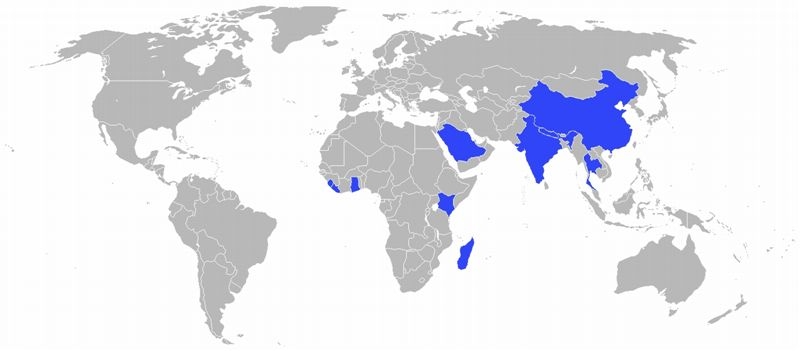 16 Planned projects in 10 countries of first year IISE graduates